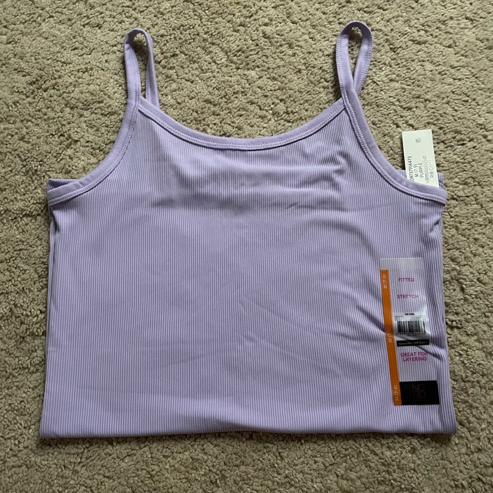 Purple tank